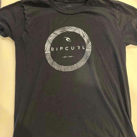 Rip Curl Boys Black T-Shirt - Picture 1 of 3